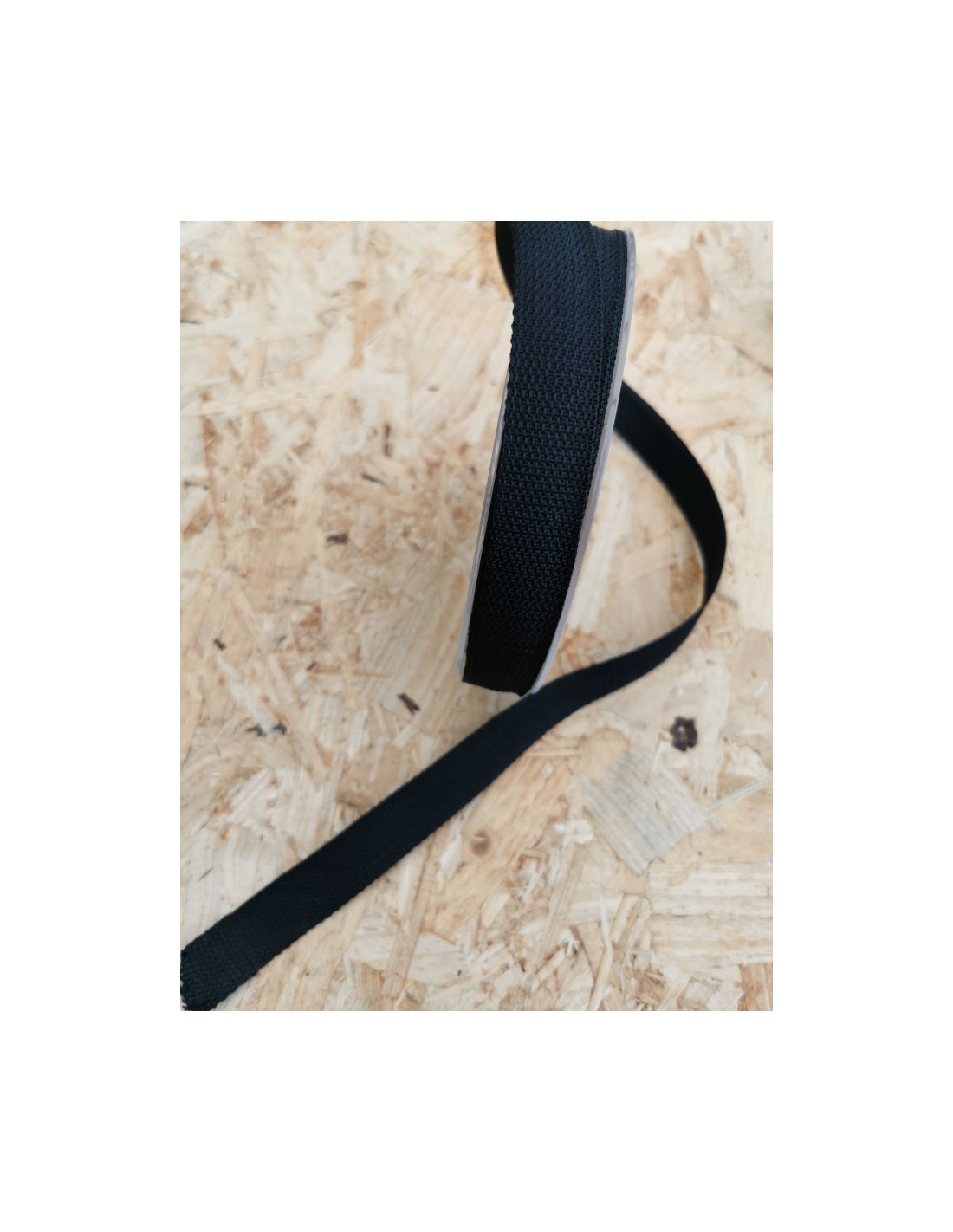 corde suedine tressé 10 mm noir - Vente d'articles de Mercerie