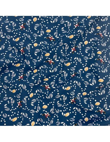 VISCOSE JOLHIRO BLEU FONCE / MINUIT pas cher