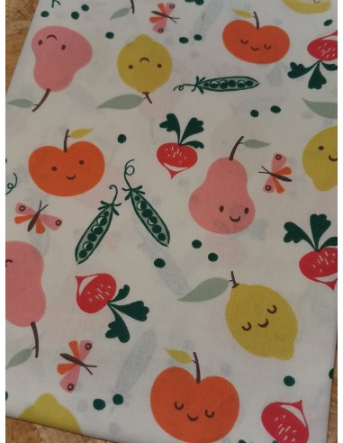 Coton VEGGIE COUPON 50X70CM